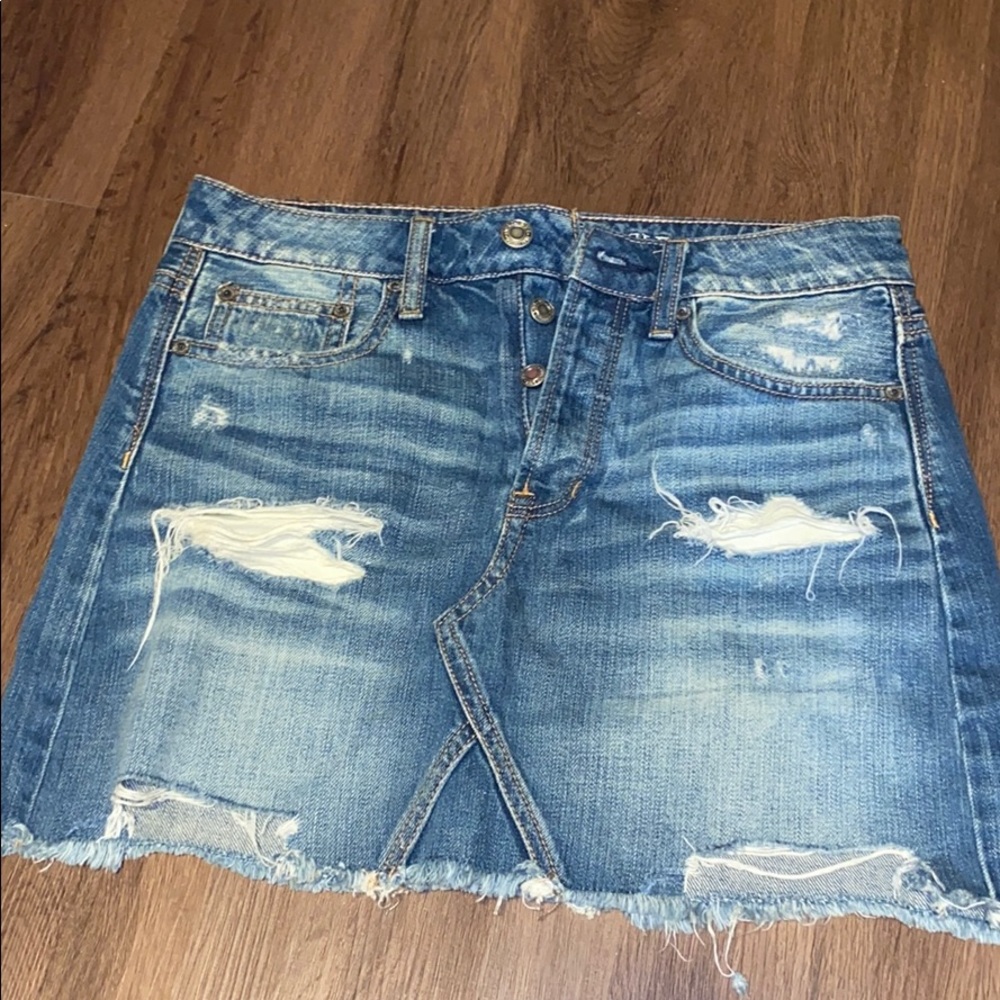 Denim American Eagle Skirt